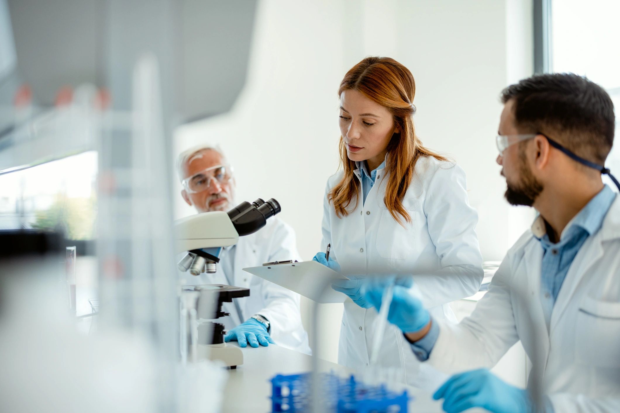 modern pharmaceutical laboratory